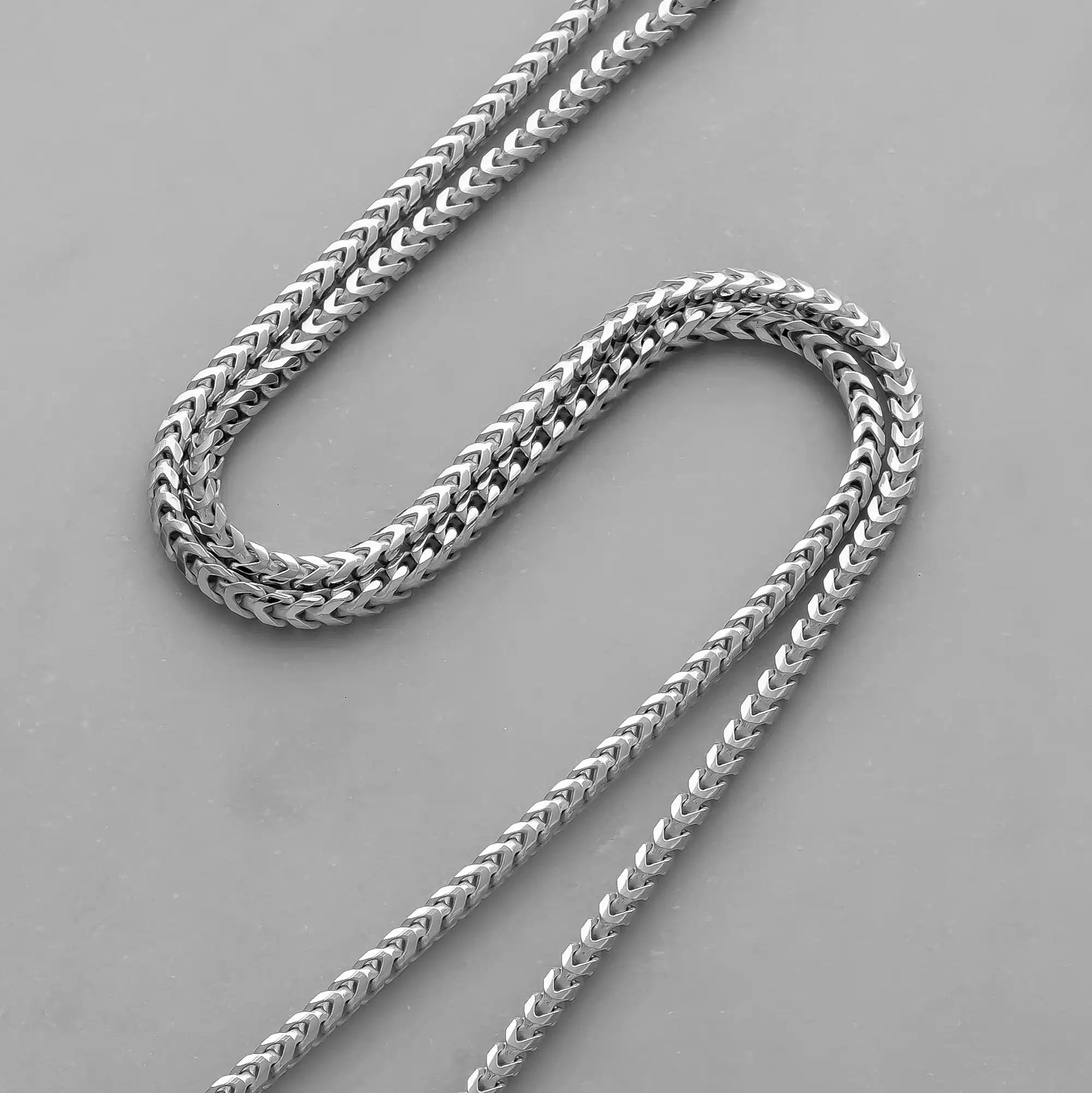 2.5mm Franco Silver Chain