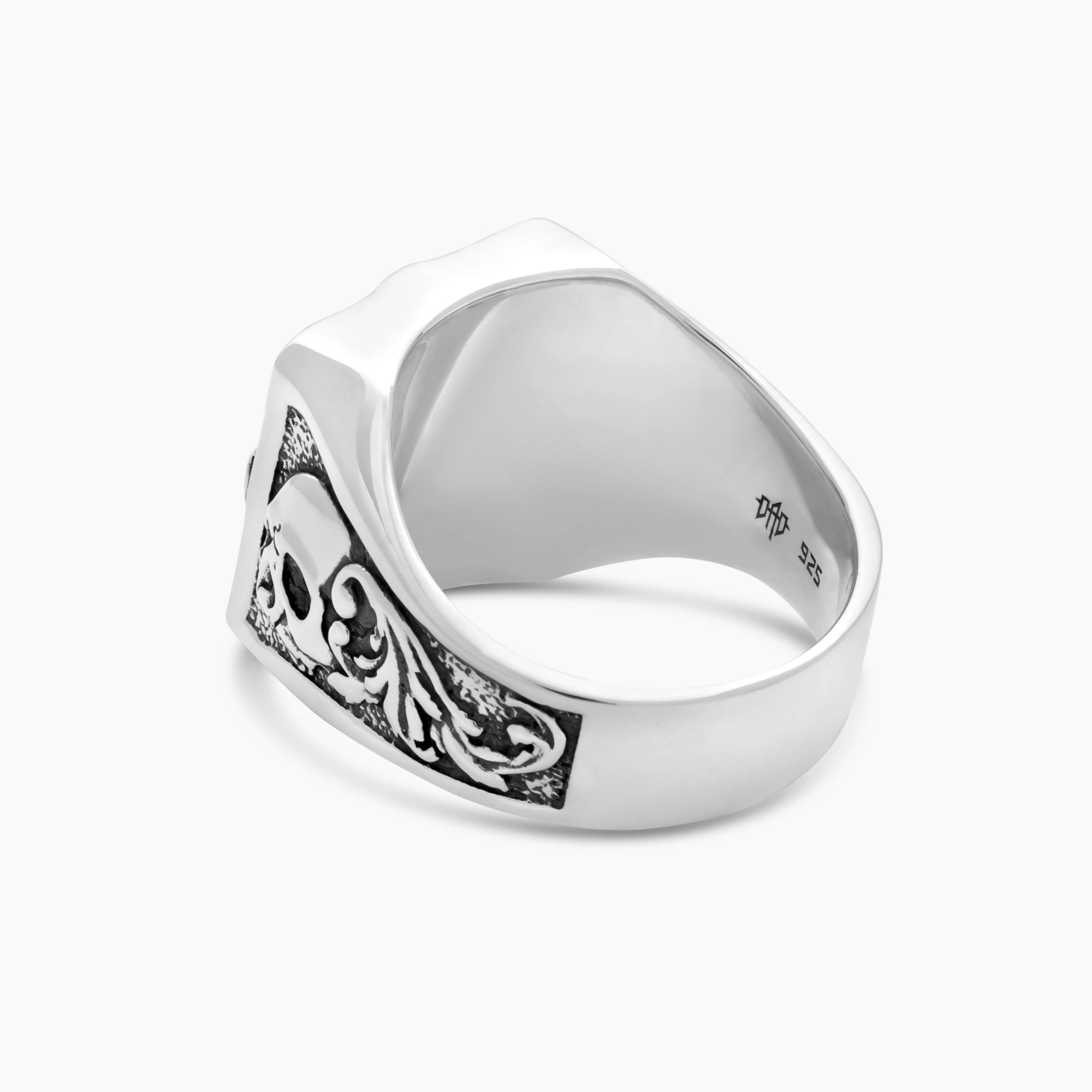 Skull Plague Rose Ring