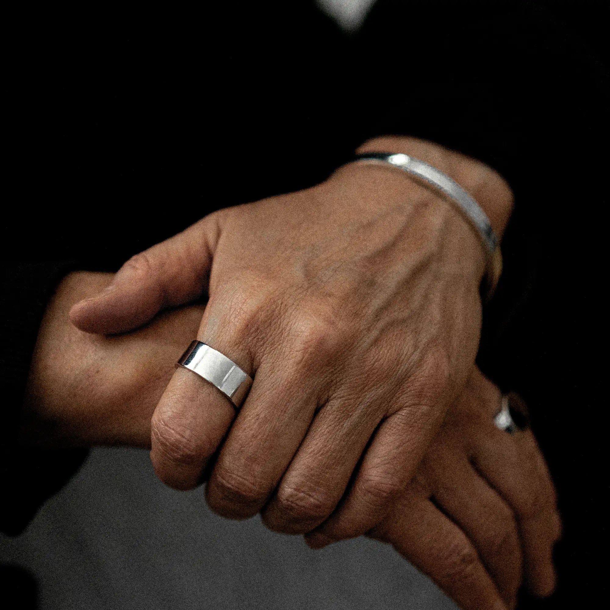 Polished 10mm Ring Sterling Silver