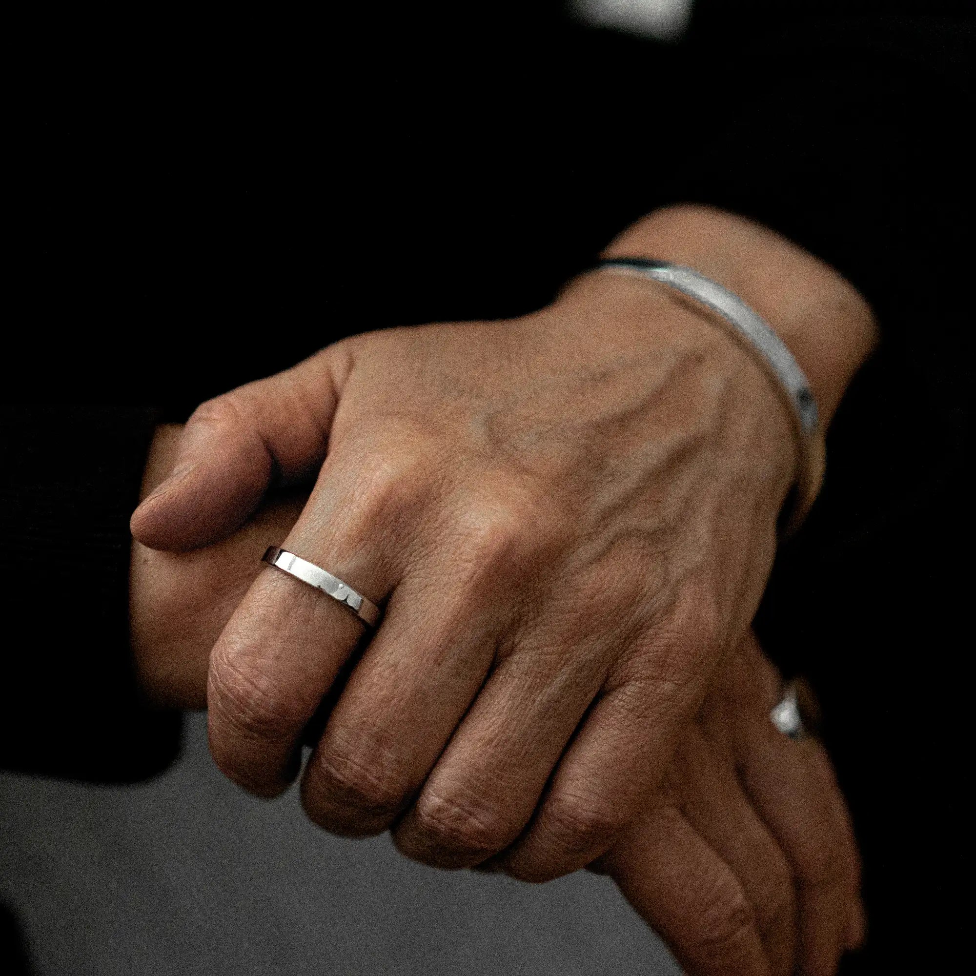 Polished 4mm Ring Sterling Silver