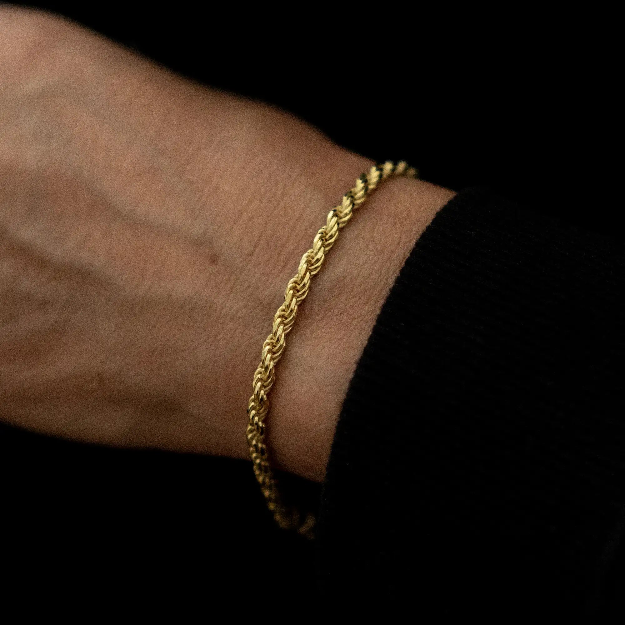 Rope Bracelet 4mm Gold