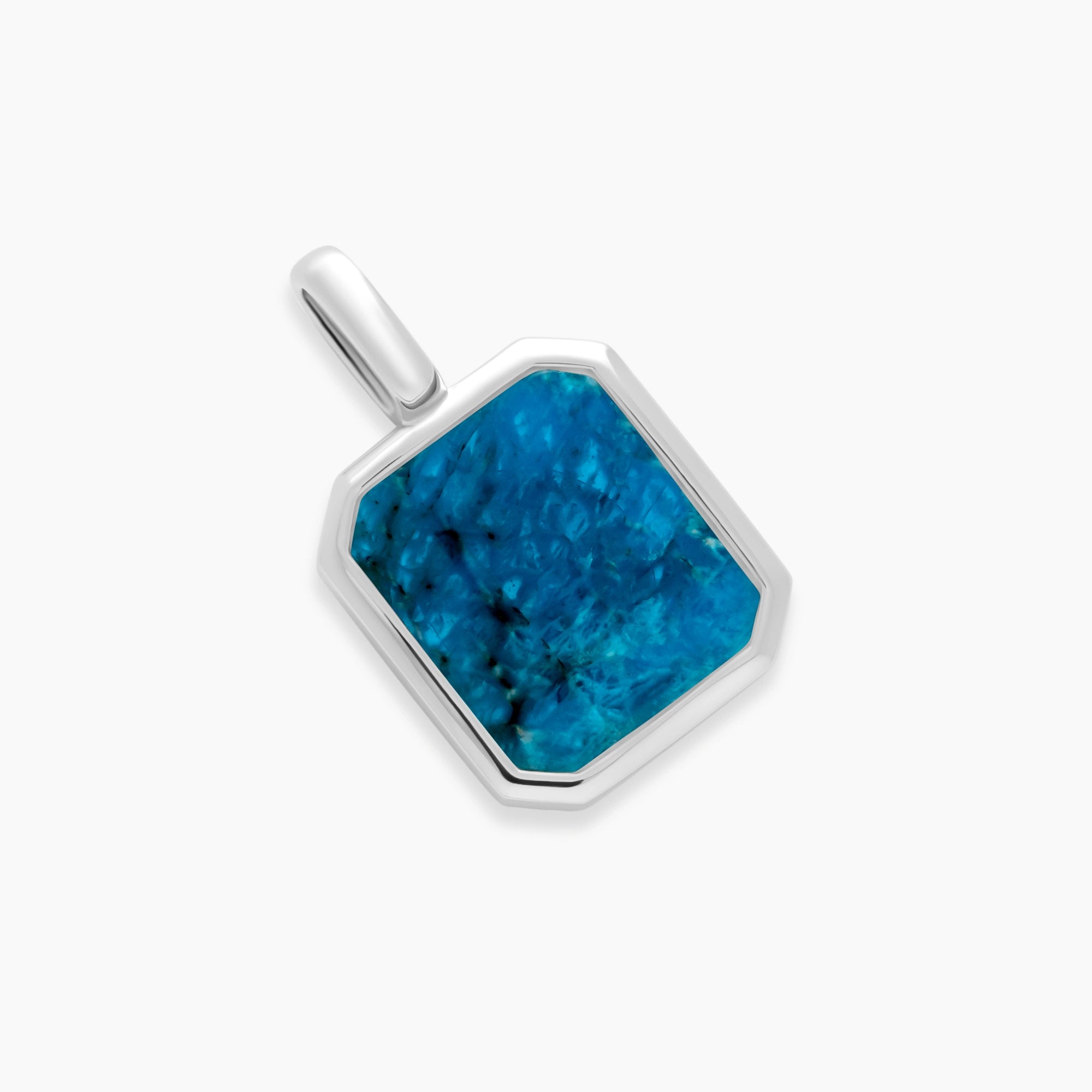 Sterling Silver Apatite Pendant