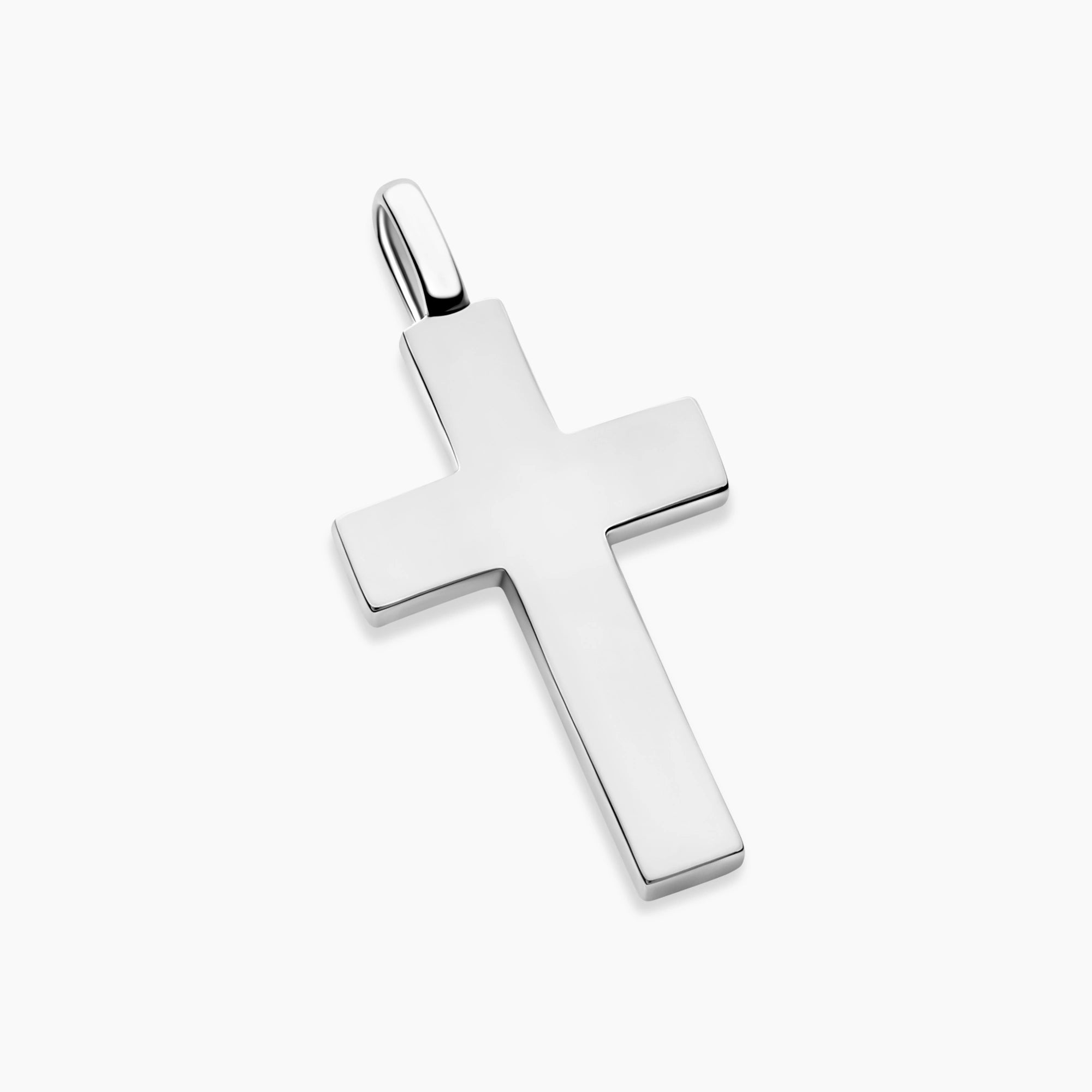 Sterling Silver Cross Pendant Polished