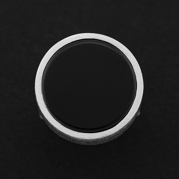 Onyx Ring - Brushed