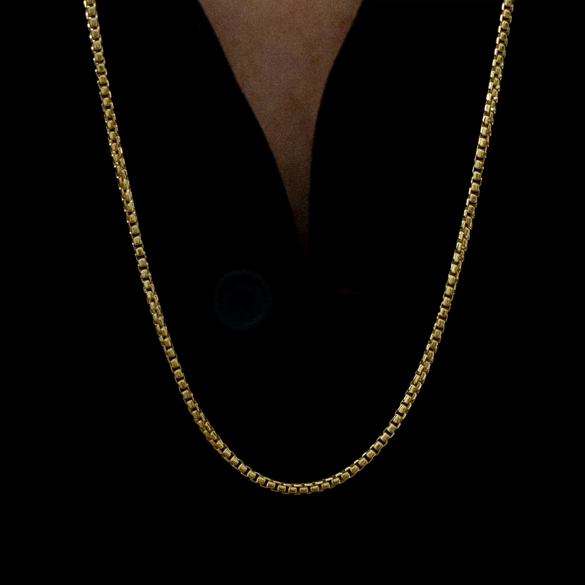 Box Chain 3mm Gold