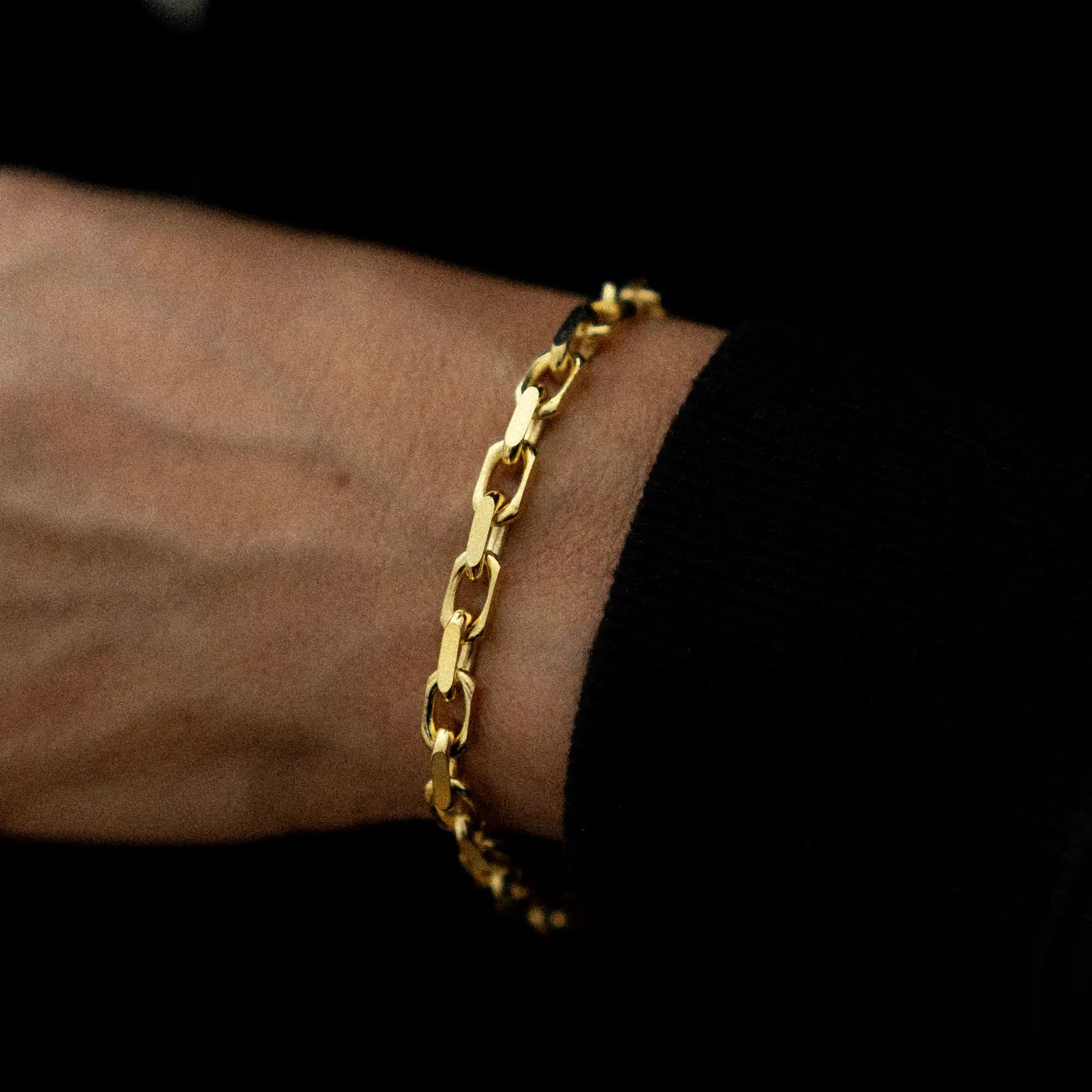 Cable Bracelet 6mm Gold