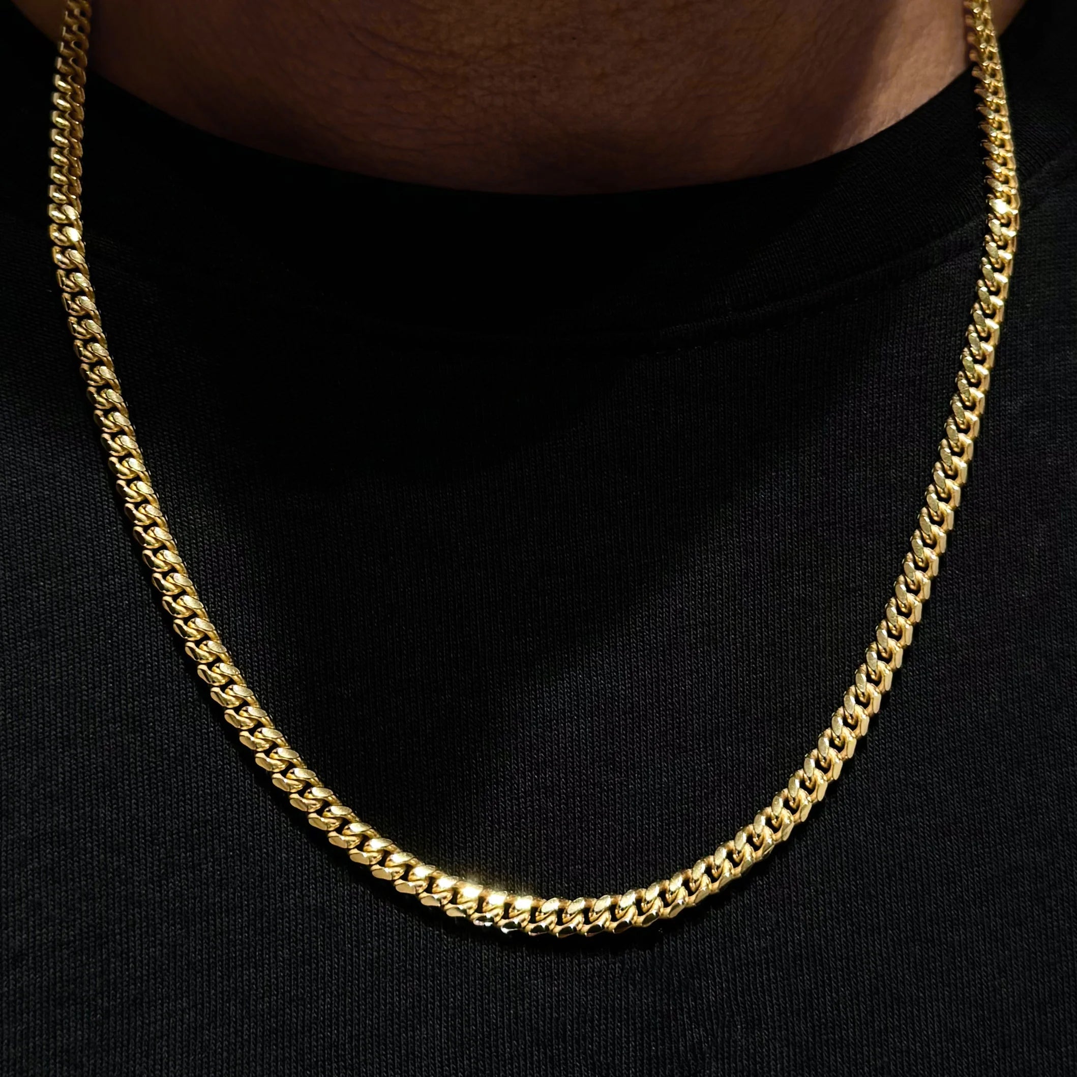 Cuban Link Chain 5mm 18K Gold Vermeil