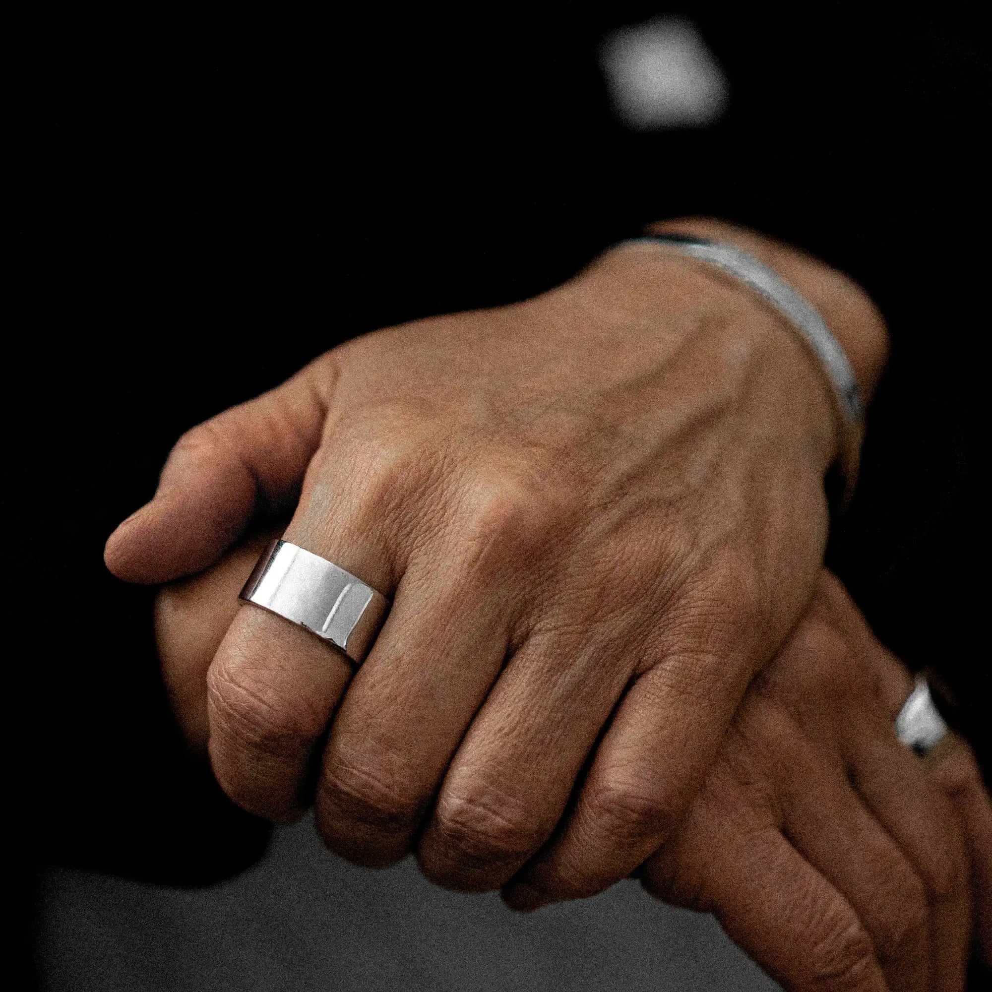 Polished 12mm Ring Sterling Silver