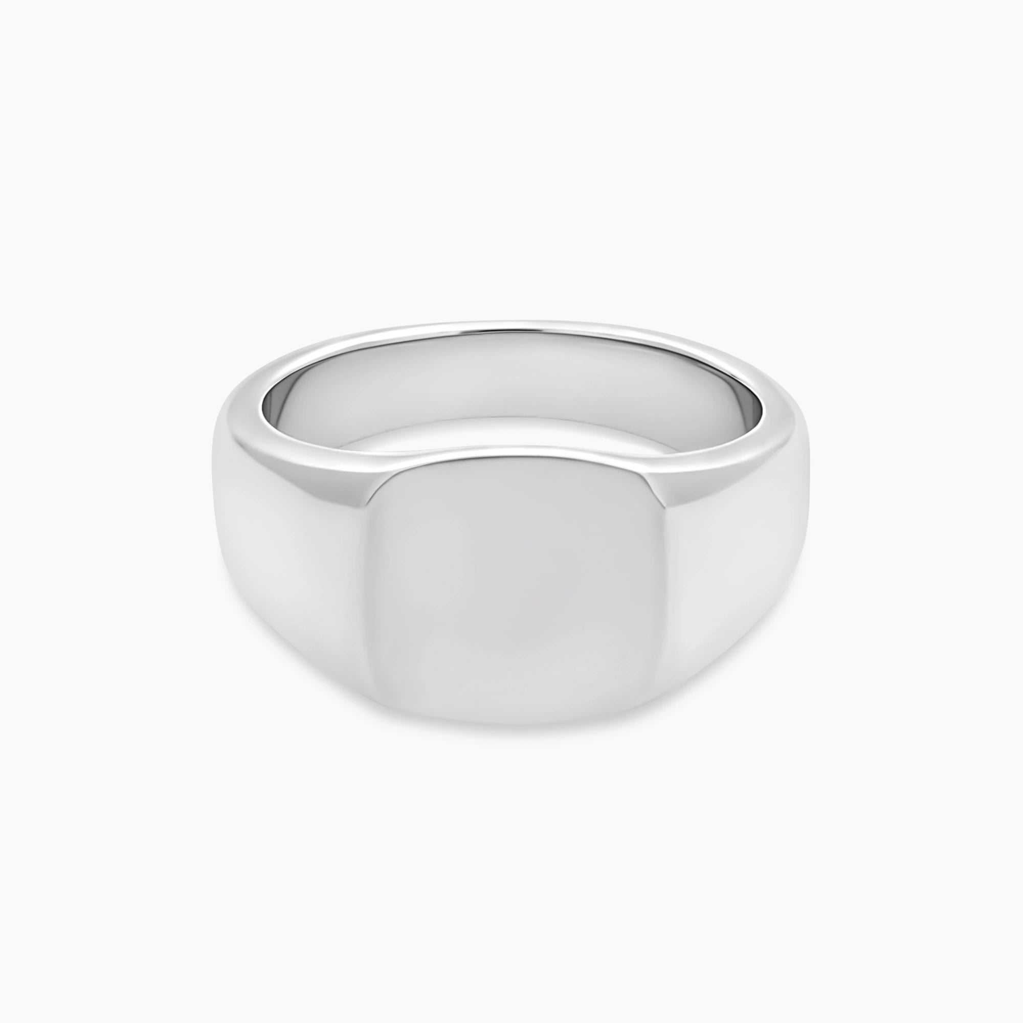 Polished Signet Ring Sterling Silver