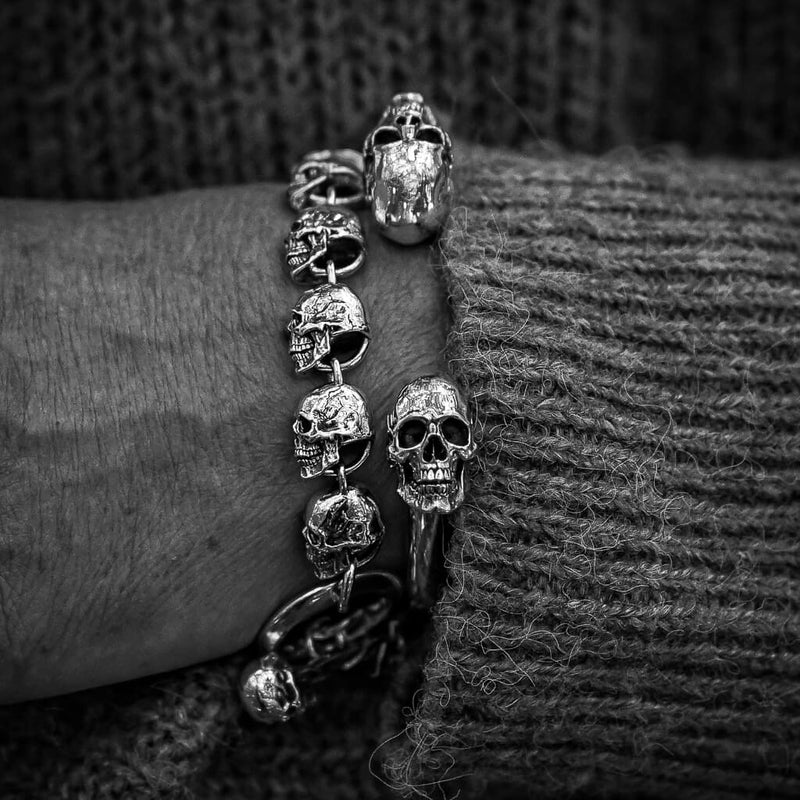 Anatomical Skull Bangle