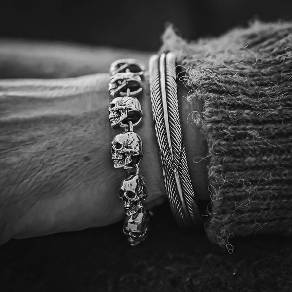 Anatomical Skull Bracelet