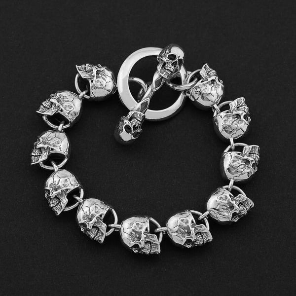 Anatomical Skull Bracelet