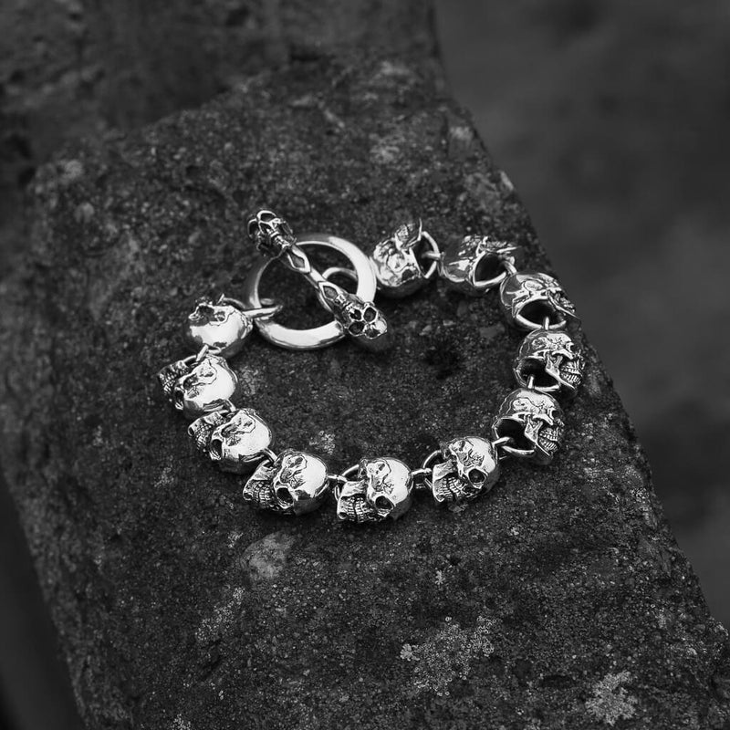 Anatomical Skull Bracelet