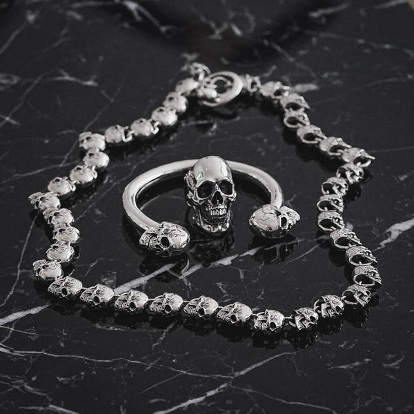 Anatomical Skull Necklace