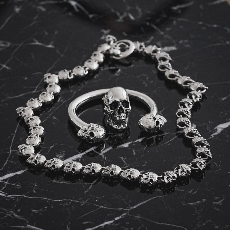Anatomical Skull Necklace