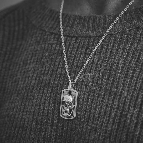 Anatomical Skull Necklace
