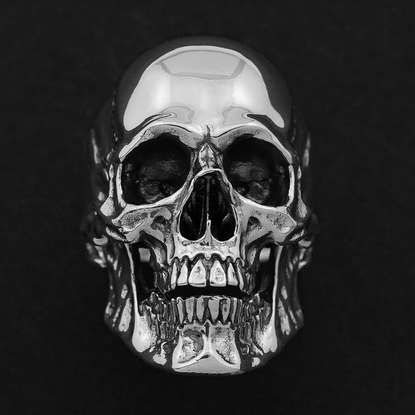 Big Anatomical Skull Ring