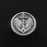Anchor Signet Ring