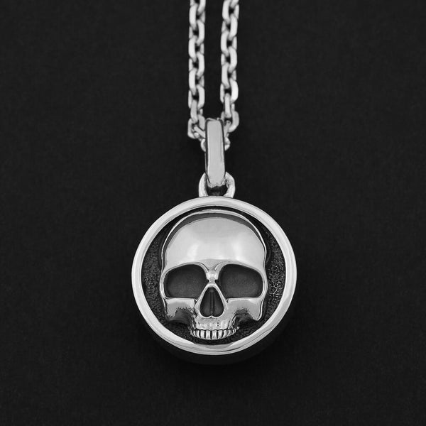 Double Skull Necklace