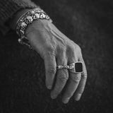 Double Skull Ring