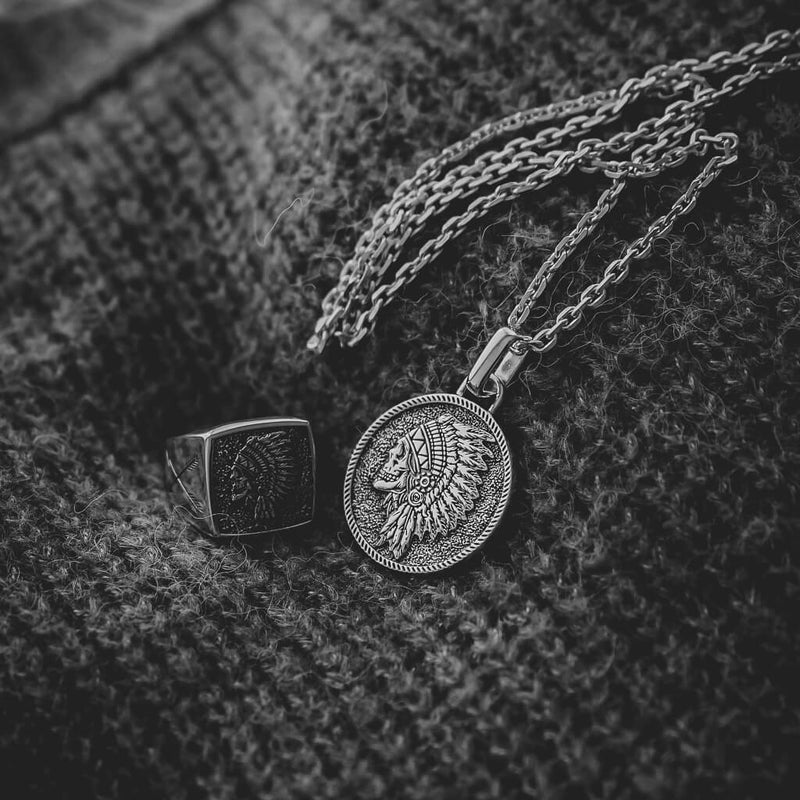 Indian Skull Necklace