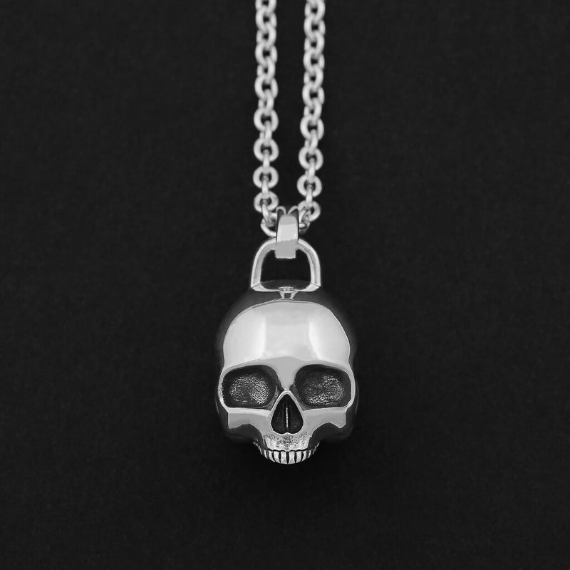 Jawless Skull Necklace