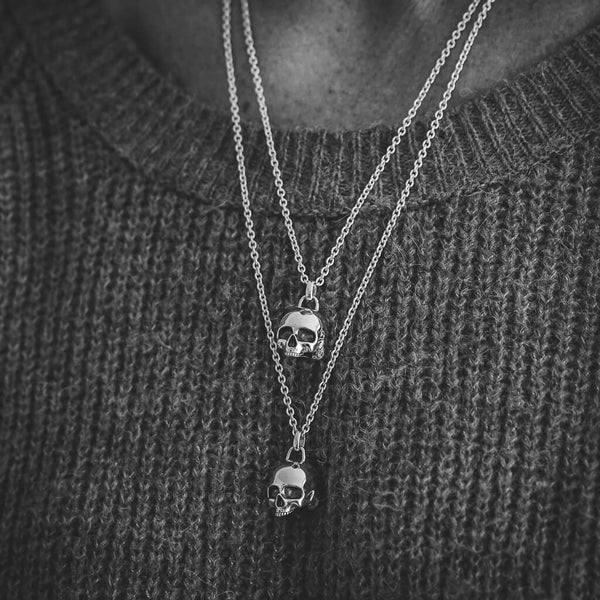 Jawless Skull Necklace