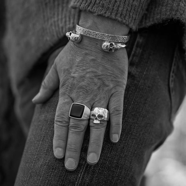 Jawless Skull Ring