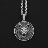 Lion Medallion Necklace