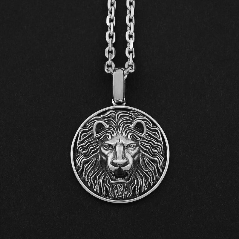 Lion Medallion Necklace