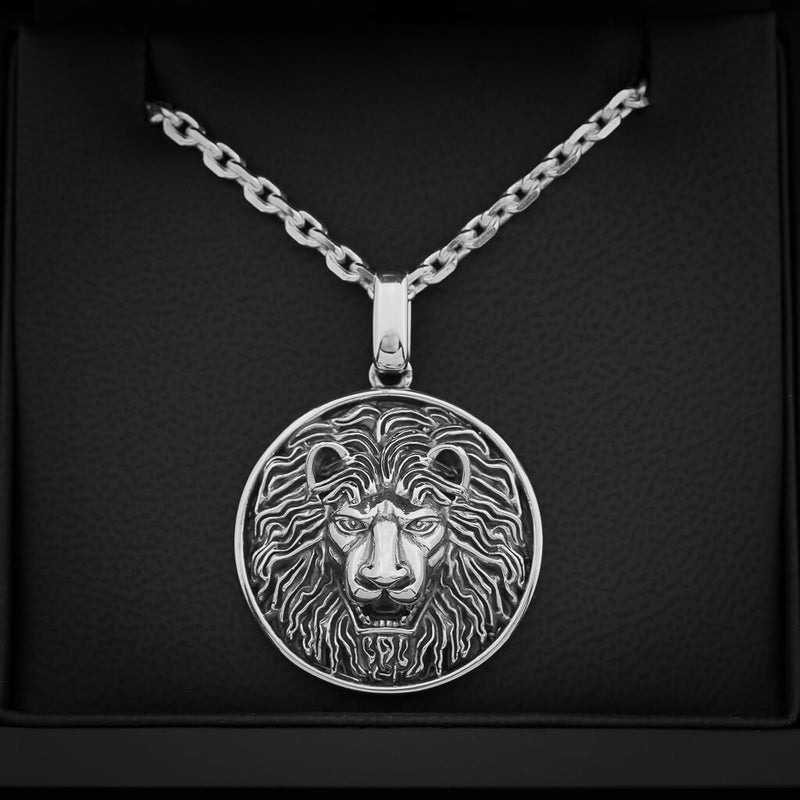 Lion Medallion Necklace