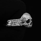 Mini Plague Skull Ring