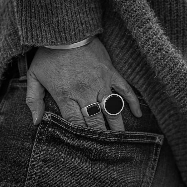 Small Onyx Ring