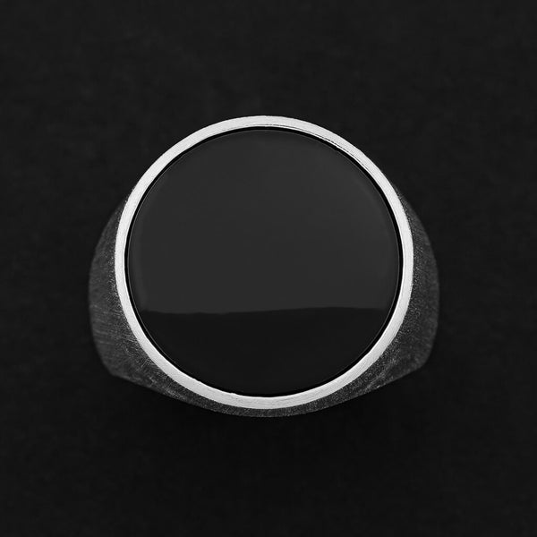 Onyx Signet Ring