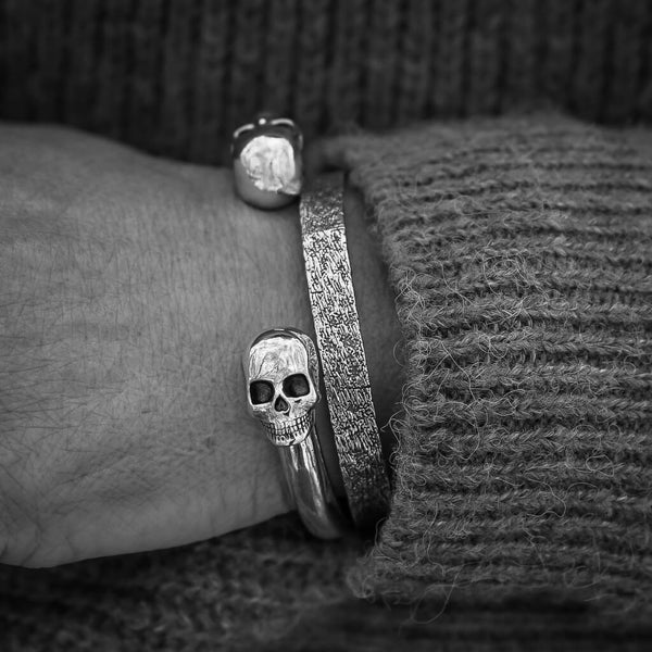 Skull Bangle - Big
