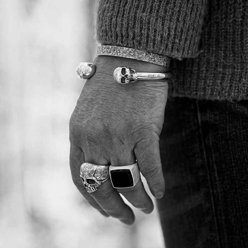 Skull Bangle - Big