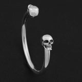 Skull Bangle - Medium