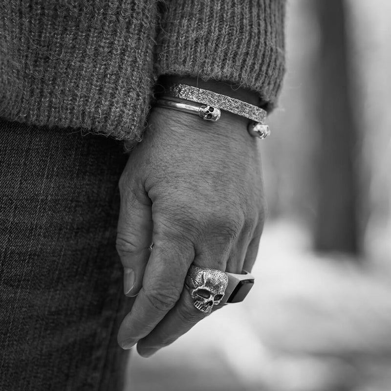 Skull Bangle - Small
