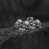 Big Anatomical Skull Ring